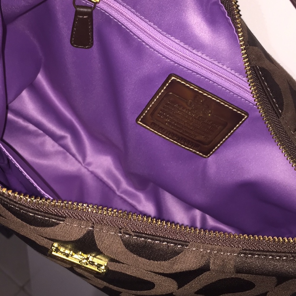 Brown Coach Purse - Picture 3 of 6